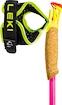 Bâtons de course de trail Leki  Ultratrail FX.One Superlite, neonpink-neonyellow-naturalcarbon