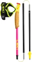 Bâtons de course de trail Leki  Ultratrail FX.One Superlite, neonpink-neonyellow-naturalcarbon