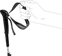 Bâtons de randonnée Leki  Skytera FX Carbon SL, white-black-orange, 110 - 130 cm