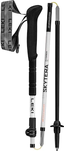 Bâtons de randonnée Leki  Skytera FX Carbon SL, white-black-orange, 110 - 130 cm