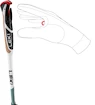 Bâtons de randonnée Leki  Spin Shark SL, white-smokegreen-dark anthracite, 100 - 130 cm