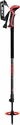 Bâtons Leki  Haute Route 2 Dark anthracite - Dark red - Black 110-150