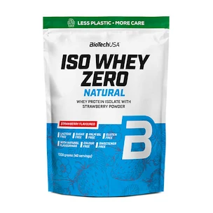 BioTech USA Iso Whey Zero Natural 1000 g fraise