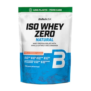 BioTech USA Iso Whey Zero Natural 1000 g fraise