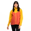 Blouson pour femme Bergans  Microlight W Jacket Brick/Light Golden Yellow