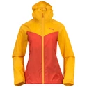 Blouson pour femme Bergans  Microlight W Jacket Brick/Light Golden Yellow