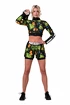 Blouson pour femme Nebbia Ocean Selected High-energy crop jacket 564 jungle green