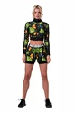 Blouson pour femme Nebbia Ocean Selected High-energy crop jacket 564 jungle green