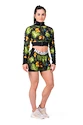 Blouson pour femme Nebbia Ocean Selected High-energy crop jacket 564 jungle green XS