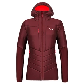 Blouson pour femme Salewa Ortles hybrid tirowool responsive Syrah