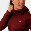 Blouson pour femme Salewa  Puez polarlite hooded Syrah