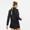 Blouson pour femme Salomon  Bonatti Cross FZ Hoodie Jet Black/White