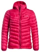 Blouson pour femme VAUDE  Wo Batura Hooded Insulation Jacket Crimson red