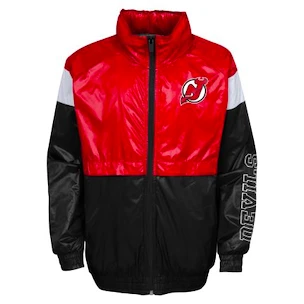 Blouson pour garçon Outerstuff  GOAL LINE STANCE FZ WINDBREAKE NEW JERSEY DEVILS S