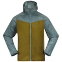 Blouson pour homme Bergans  Microlight Jacket Olive Green/Smoke Blue XL