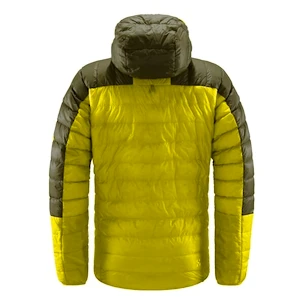 Blouson pour homme Haglöfs  L.I.M Down hood Aurora/Olive green