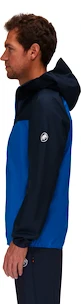 Blouson pour homme Mammut  Kento Light HS Hooded Jacket Ice/Marine