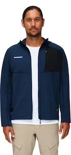 Blouson pour homme Mammut  Madris Light ML Hooded Jacket Marine
