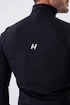 Blouson pour homme Nebbia  Long sleeved w hoodie Sporty Zipper Jacket with side pockets “Control” 332 black
