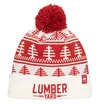 Bonnet CCM  LUMBERYARD POM KNIT White