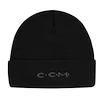 Bonnet CCM Monochrome Cuffed Beanie Black