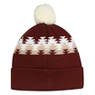 Bonnet CCM Outdoor All Outside Pom Knit Madder Brown