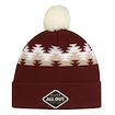 Bonnet CCM Outdoor All Outside Pom Knit Madder Brown