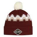 Bonnet CCM Outdoor All Outside Pom Knit Madder Brown