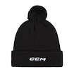 Bonnet CCM  Team Pom Knit Black