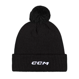 Bonnet CCM Team Pom Knit Black