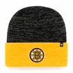Bonnet d'hiver 47 Brand  Two Tone Brain Freeze Cuff Knit NHL Boston Bruins