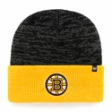 Bonnet d'hiver 47 Brand  Two Tone Brain Freeze Cuff Knit NHL Boston Bruins