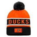 Bonnet d'hiver Fanatics  Authentic Pro Game & Train Cuffed Pom Knit Anaheim Ducks