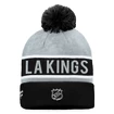 Bonnet d'hiver Fanatics  Authentic Pro Game & Train Cuffed Pom Knit Los Angeles Kings