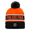 Bonnet d'hiver Fanatics  Authentic Pro Game & Train Cuffed Pom Knit Philadelphia Flyers