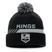 Bonnet d'hiver Fanatics  Authentic Pro Locker Room Cuffed Pom Knit NHL Los Angeles Kings