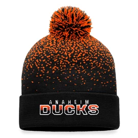 Bonnet d'hiver Fanatics Iconic Gradiant Beanie Cuff with Pom Anaheim Ducks