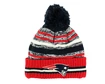 Bonnet d'hiver New Era  NFL21 SPORT KNIT New England Patriots