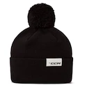 Bonnet de ski CCM  Pom Casual Black Senior