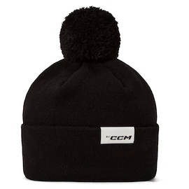 Bonnet de ski CCM Pom Casual Black Senior
