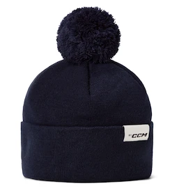 Bonnet de ski CCM Pom Casual Navy Senior