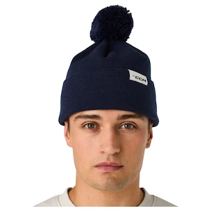 Bonnet de ski CCM  Pom Casual Navy Senior