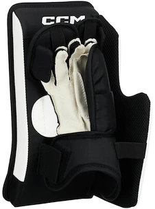 Bouclier CCM YTflex 3 white/white/royal/black Youth main droite (regular)