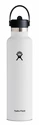 Bouteille Hydro Flask  Standard Mouth Flex Straw Cap White 24 oz (709 ml)