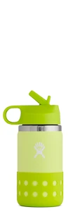 Bouteille Hydro Flask  Wide Mouth Kids Straw Lid & Boot 12 oz (355 ml)