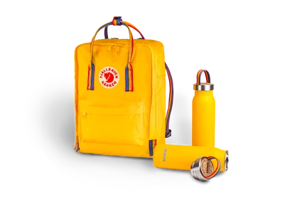 Bouteille Primus  Klunken Vacuum Bottle 0.5 L Rainbow Yellow