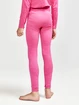 Caleçon long pour enfant Craft  CORE Dry Active Comfort Pink
