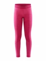 Caleçon long pour enfant Craft  CORE Dry Active Comfort Pink