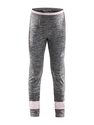 Caleçon long pour enfant Craft  Fuseknit Comfort Junior grey/pink