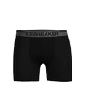 Caleçons pour homme Icebreaker  Anatomica Boxers Black